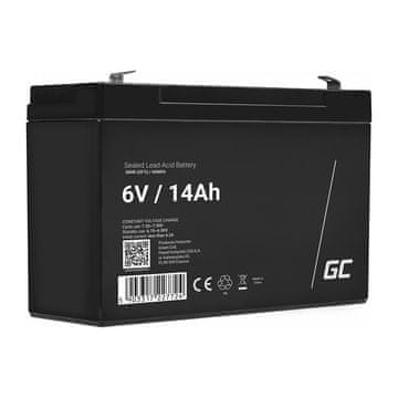 Green Cell AGM34 6 V / 14 Ah nadomestna baterija AGM
