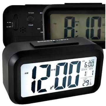 33 Digitalna budilka AP29 Velik LCD termometer Namizni koledar Dremež