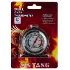 33 Termometer za pečico in dimnik, INOX jeklo, DO10