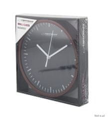 33 Stenska ura Esperanza Budapest črna 20 cm EHC010K