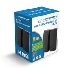33 ALTO ES347 2.0 USB računalniški zvočniki