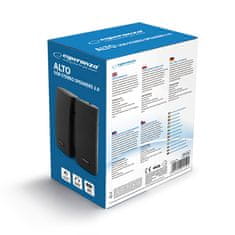 33 ALTO ES347 2.0 USB računalniški zvočniki