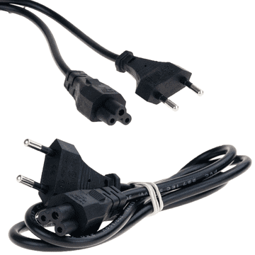 33 Napajalni kabel za prenosnik, kabel z vzorcem deteljice PK2