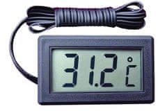 33 LCD elektronski termometer s sondo, panelna ura ZW9