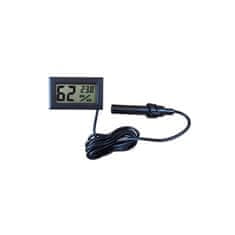 33 LCD elektronski termometer s sondo, panelna ura ZW9
