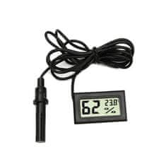 33 LCD elektronski termometer s sondo, panelna ura ZW9