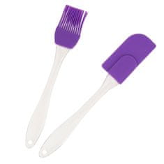33 Silikonska lopatica in čopič TG56161 čopič za lopatico 2 kosa
