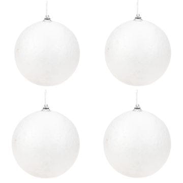 33 Stiroporne kroglice z obeskom TG34724 10 cm 4 kosi