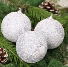 33 Stiroporne kroglice z obeskom TG34724 10 cm 4 kosi
