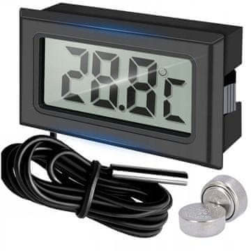 33 Elektronski LCD termometer s sondo za akvarij AF23