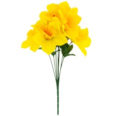 33 Šopek narcis CV22107 umetni cvetovi narcis za spomladanski aranžma v vazi