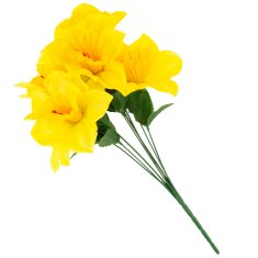 33 Šopek narcis CV22107 umetni cvetovi narcis za spomladanski aranžma v vazi