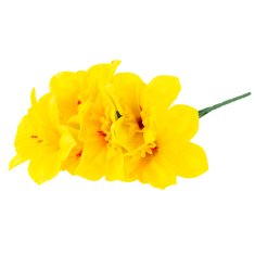 33 Šopek narcis CV22107 umetni cvetovi narcis za spomladanski aranžma v vazi