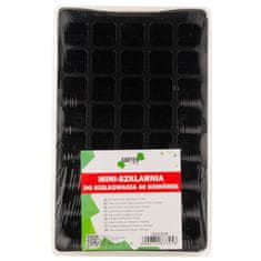 33 Mini rastlinjak, okvir za sadike, kalilnik, sadike, EDA3258, 40 komor