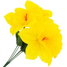 33 Šopek narcis, umetno okrasno cvetje, narcise, CV22105, 5 kosov