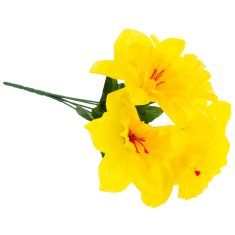 33 Šopek narcis, umetno okrasno cvetje, narcise, CV22105, 5 kosov