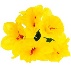 33 Šopek narcis, umetno okrasno cvetje, narcise, CV22105, 5 kosov