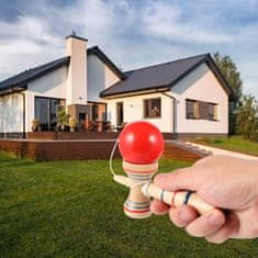 33 Kendama lesena klasična japonska arkadna igra za lovljenje žogic TG67313