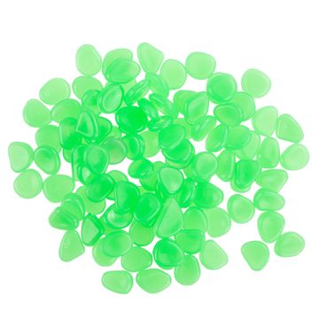 33 Svetleči kamni fluorescentni kamenčki TG67713-3 zeleni 100 kosov