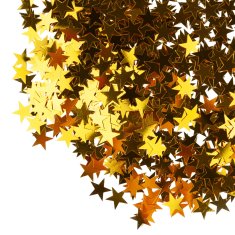 33 Bleščeče zlate zvezdice za scrapbooking, okrasitev voščilnic in daril 35 g