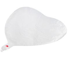 33 Folija balon v obliki srca TG66235-1 Bel helijev Valentinov zaroka poroka