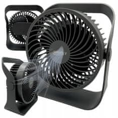 Jiangxi Yifenguyan Namizni ventilator, stoječi, tih, pisarniški, zmogljiv, USB-C 2000 mAh