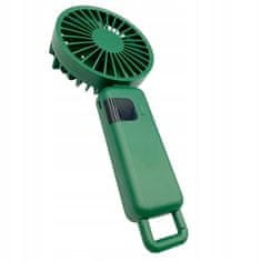 Jiangxi Yifenguyan Mini ročni namizni ventilator, tih, zložljiv, zmogljiv, 3000 mAh, USB-C