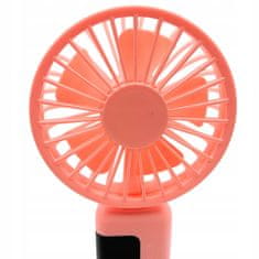 Jiangxi Yifenguyan Mini ročni namizni ventilator, tih, zložljiv, zmogljiv, 3000 mAh, USB-C