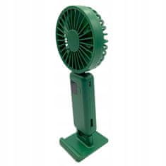 Jiangxi Yifenguyan Mini ročni namizni ventilator, tih, zložljiv, zmogljiv, 3000 mAh, USB-C