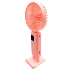 Jiangxi Yifenguyan Mini ročni namizni ventilator, tih, zložljiv, zmogljiv, 3000 mAh, USB-C