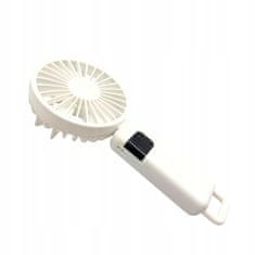Jiangxi Yifenguyan Mini ročni namizni ventilator, tih, zložljiv, zmogljiv, 3000 mAh, USB-C