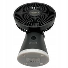 Jiangxi Yifenguyan Namizni ventilator, stoječi pisarniški ventilator s svetilko, zmogljiv USB-C 3600 mAh