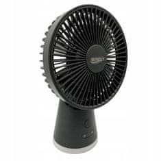 Jiangxi Yifenguyan Namizni ventilator, stoječi pisarniški ventilator s svetilko, zmogljiv USB-C 3600 mAh