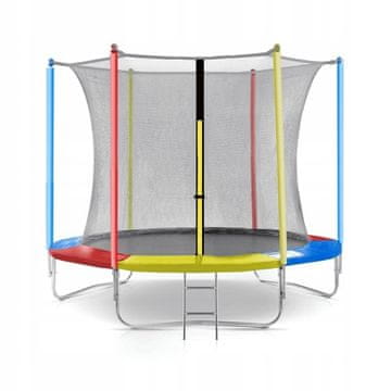 Vrtni trampolin Just Fun, 2,4 m - 244 cm, večbarven