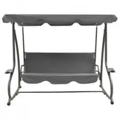 Vrtna gugalnica REINFORCED RELAX COMFORT, siva