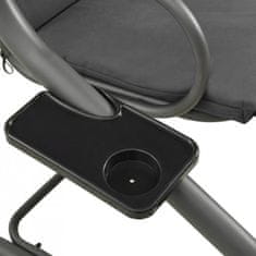 Vrtna gugalnica REINFORCED RELAX COMFORT, siva