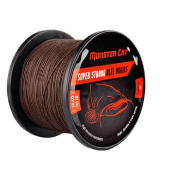 Pletena vrvica Monster Cat Super Strong Braids 250 m / 40 kg / 88 lb za rolo