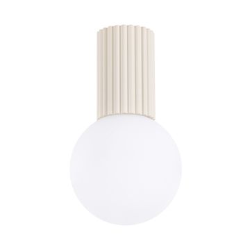 Sollux STROPNA SVETILKA HALO IP44 1 G9 BEŽ ALU SL.1718