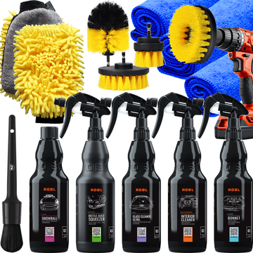 ADBL KOMPLET CAR COSMETICS ZA ČIŠČENJE IN NEGO AVTOMOBILA
