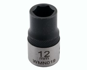 Vtični šestrobi 1/2". 12 mm. CrV50BV30. DIN 3124. Waryński