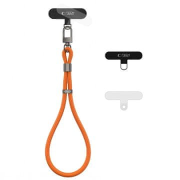 Tech-protect Rope Wrist vrvica za mobilni telefon, oranžna