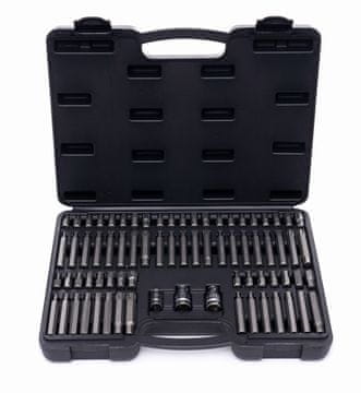 Kraft&Dele 75-delni komplet TORX nastavkov KD10954