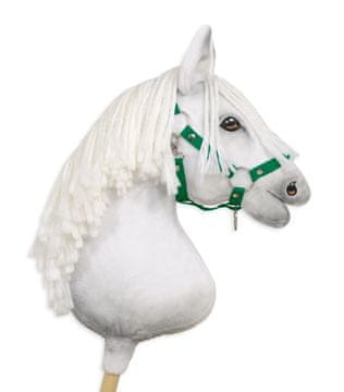 BB Nastavljiva ovratnica za konje Hobby Horse A3 - zelena