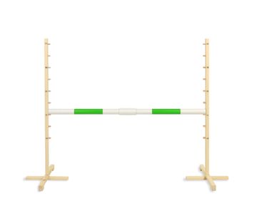 BB Skakalna ovira za hobi konja 160 cm, višina 120 cm, zelena gred