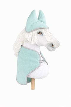 BB Komplet Hobby Horse A3: flis preproga + glušniki - svetlo metina