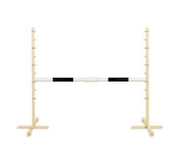 BB Skakalna ovira za hobi konja 160 cm, višina 120 cm, črna gred