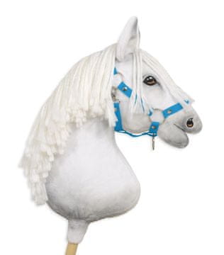 BB Nastavljiva ovratnica za konje Hobby Horse A3 - turkizna