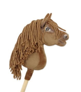BB Hobby Horse Srednji Premium Pal Horse Rjava Svetlo kostanjeva A4