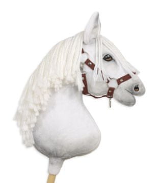 BB Nastavljiva ovratnica za konje Hobby Horse A3 - rjava