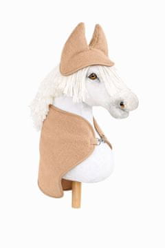 BB Komplet Hobby Horse A3: flis preproga + glušniki - kamelja
